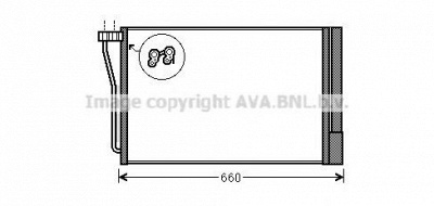 AVA QUALITY COOLING bw5490d -  Конденсатор, кондиционер